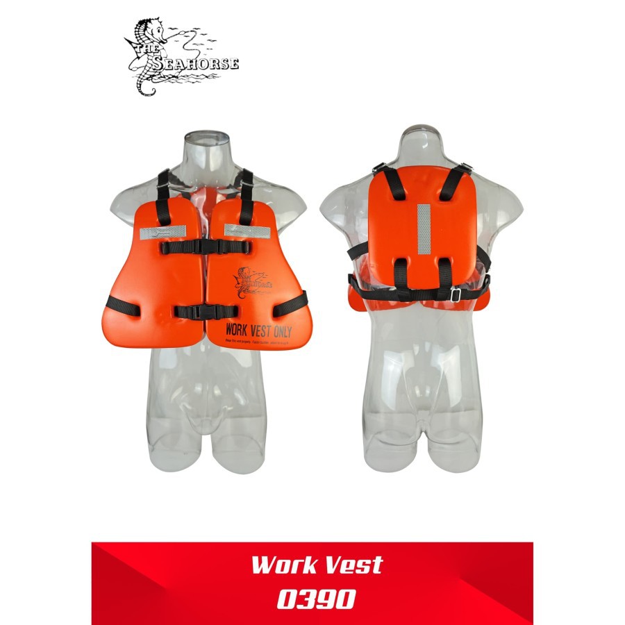 Work Vest "SEAHORSE" 0390 (Work Buoy) Shopee Singapore