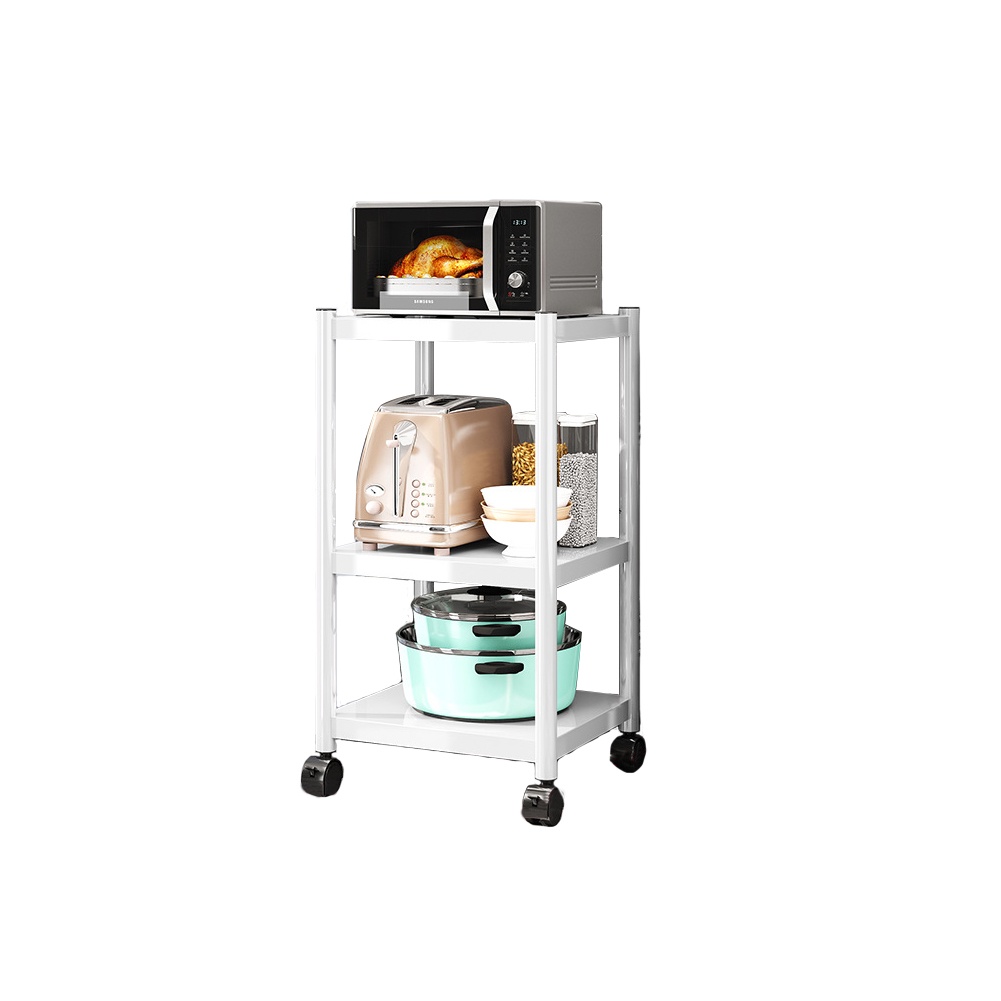 (JIJI.SG) LORAINE Kitchen Storage Rack / Shelves / Shelving / Castor