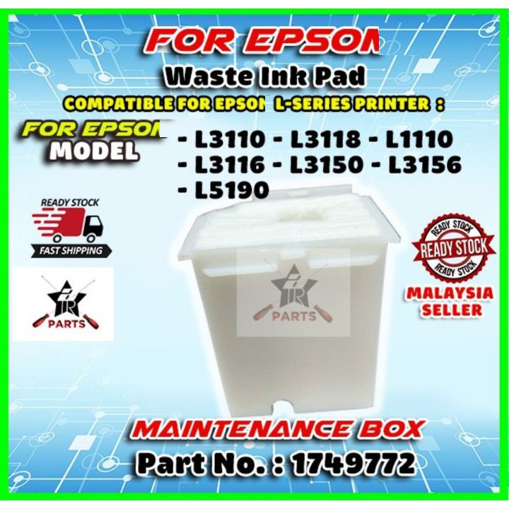 Waste Ink Pad Epson L3110 L3150 L3118 L1110 L3116 L3156 L5190 L3210