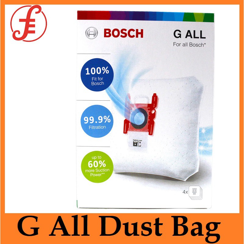 Bosch Type G MegaFilt SuperTEX Vacuum Cleaner Bags Shopee Singapore