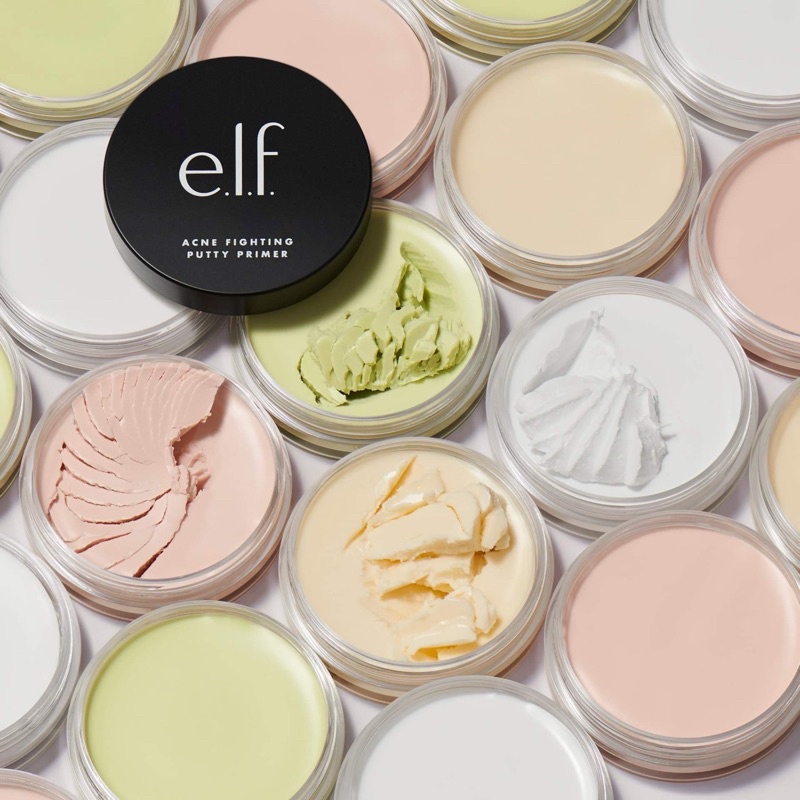 elf Poreless / Matte / Luminous / Acne Fighting Putty Primer / Applicator e.l.f. Cosmetics