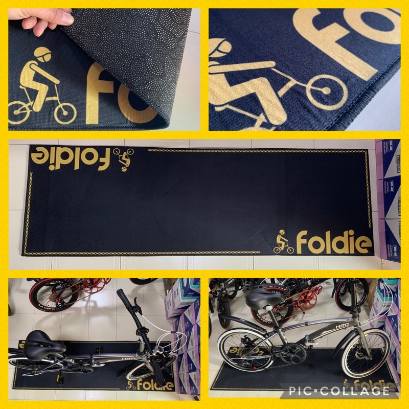 Foldie Carpet Bike Bicycle Folding Foldable Mat hito Java rifle Hachiko tern floor cover