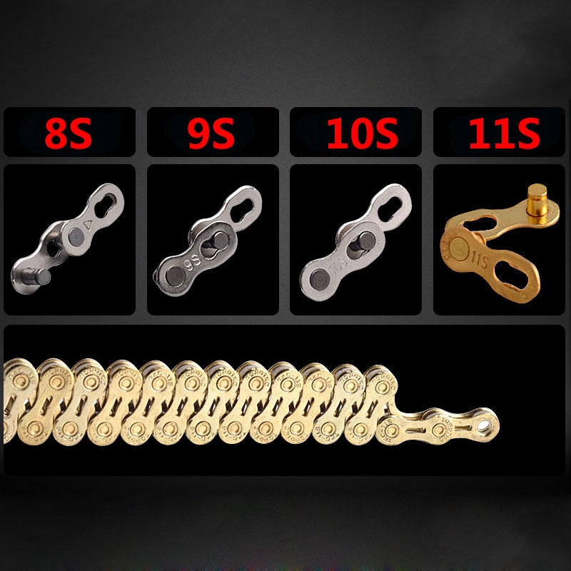 Joining Bicycle Chain For 8/9/10/11 speed Replacement Metal Tool Kit Chain links Shopee Singapore