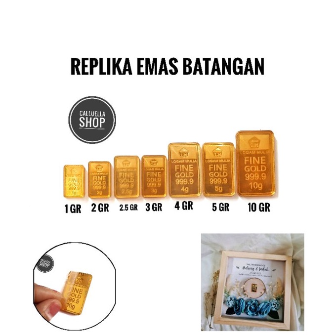 REPLIKA Precious Metal Replica/Gold Replica Dowry Delivery SOUVENIR