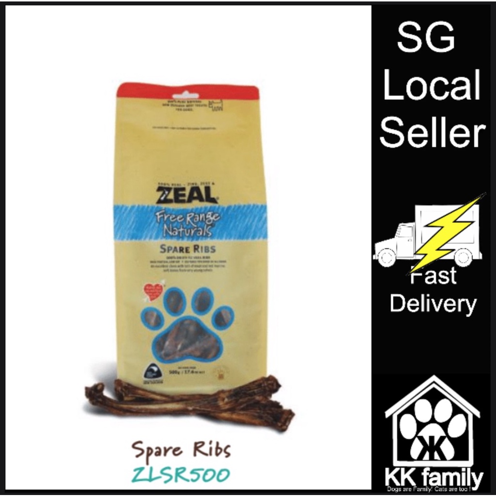 [ pet ] Dog treats from zeal (spare ribs 500g) (maybe a new packaging