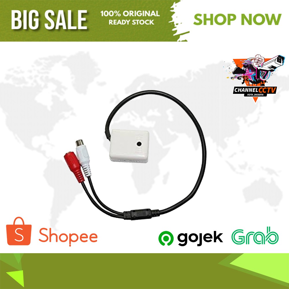 Audio Monitoring Cctv Camera / Microphone Cctv Camera / Voice Recorder