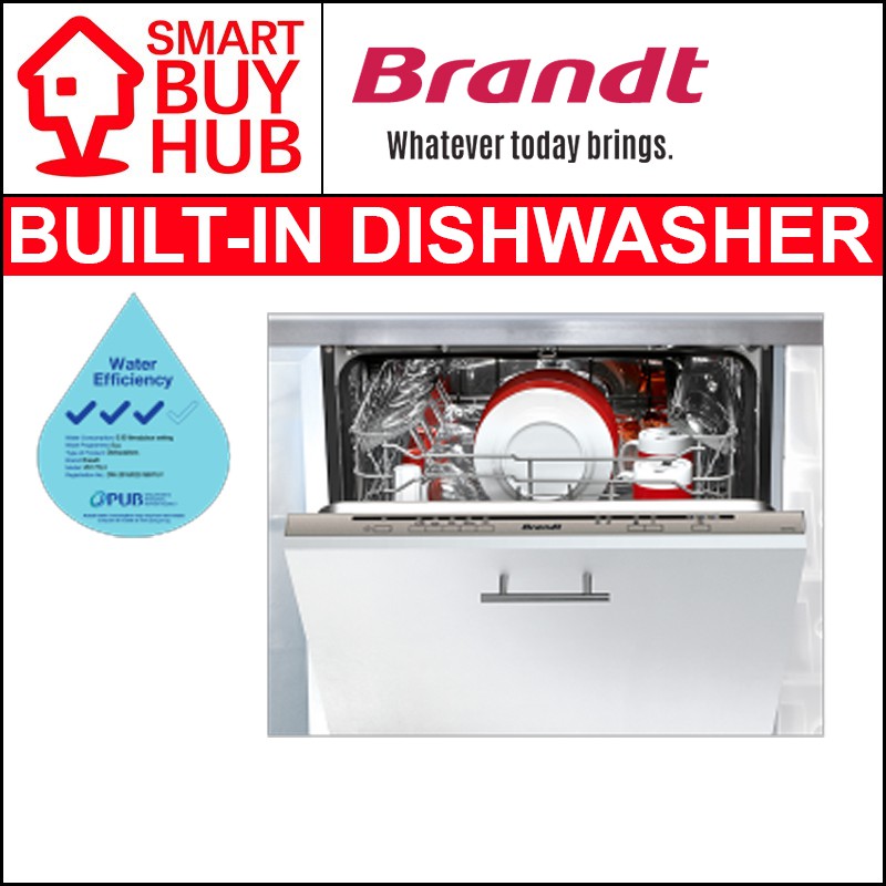 BRANDT VH1772J BUILTIN DISHWASHER Shopee Singapore