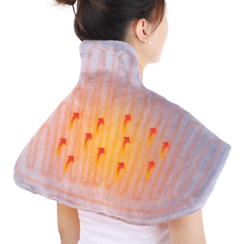 Hailicare Shoulder and Neck Heating Pad 3 Levels of Temperature Dry and