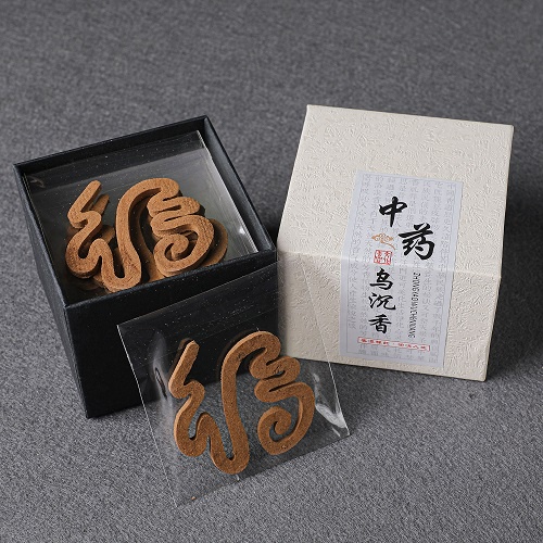 【15pcs Non Pure Sticky Powder Fortune 福 Incense Coil 】【15片 纸盒包装 福字 天然 无