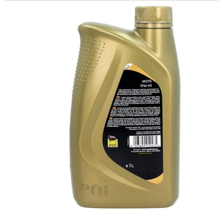Eni iRide 10W40 Street & Touring 4T Fully Synthetic Engine Oil