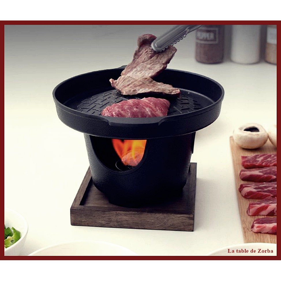 [Made in Korea] Kitchen Art Korean BBQ Grill /Pork and Beef grill pan