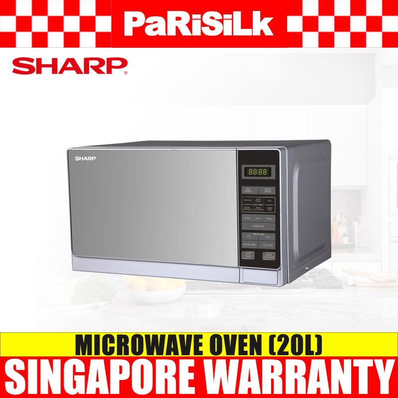 Sharp R22A0(SM)V Basic Microwave Oven (20L) Shopee Singapore