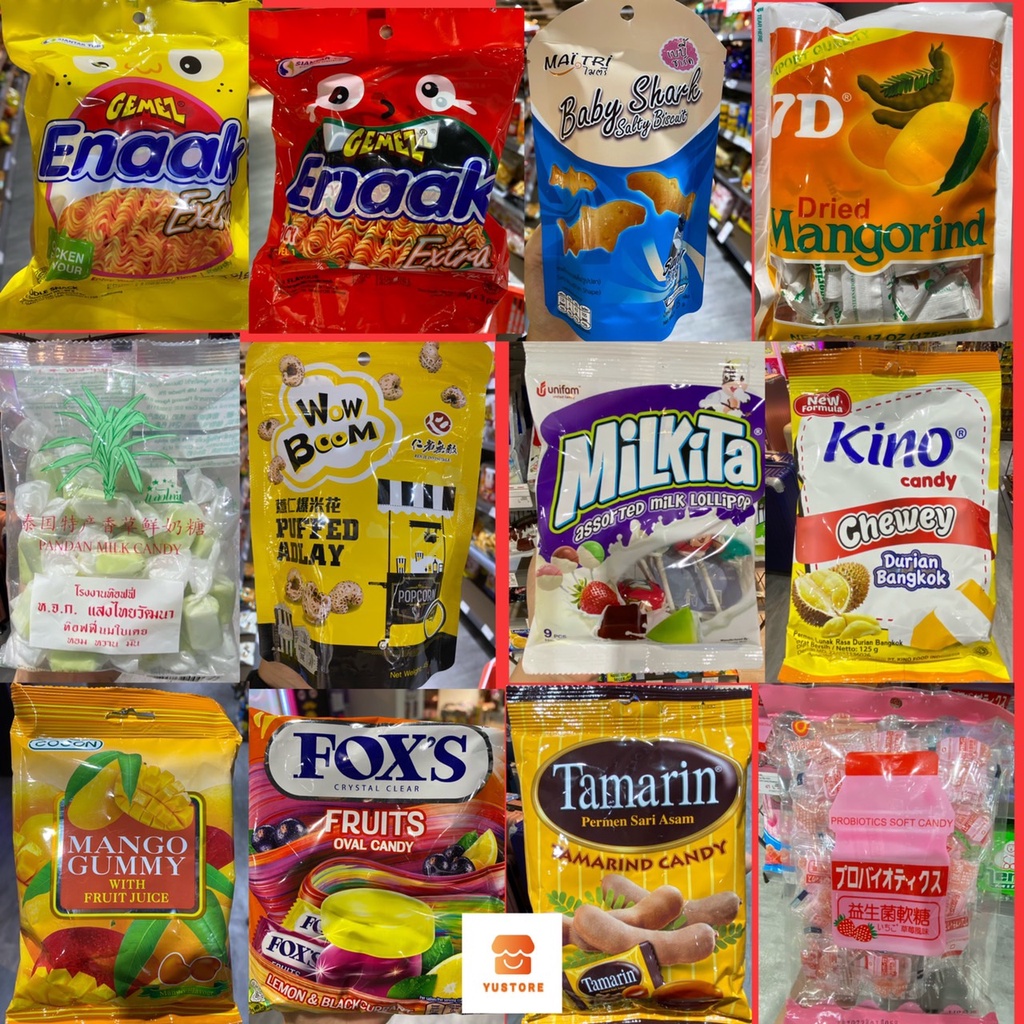 Southeast Asian Candy Vietnam Indonesia Thai Malaysia Biscuits Snacks(09)