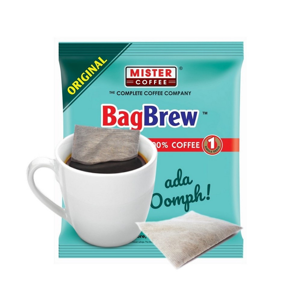 [Mister Coffee] BagBrew Original 100 Dark Roast Ground Coffee in