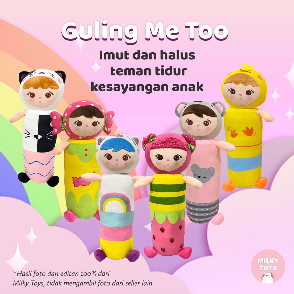 Doll Bolster Metoo Angela Bolster Cute Character Girls Soft Soft Material Shopee Singapore