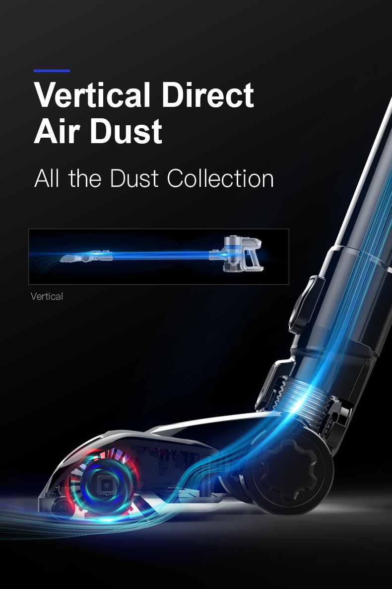 Dibea G12 Cordless Vacuum Cleaner Rampage 14,000 Pa Suction Handheld