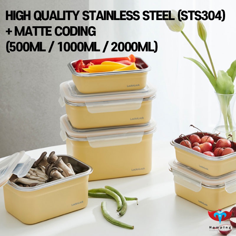 [LocknLock] Highquality stainless steel color stainless steel