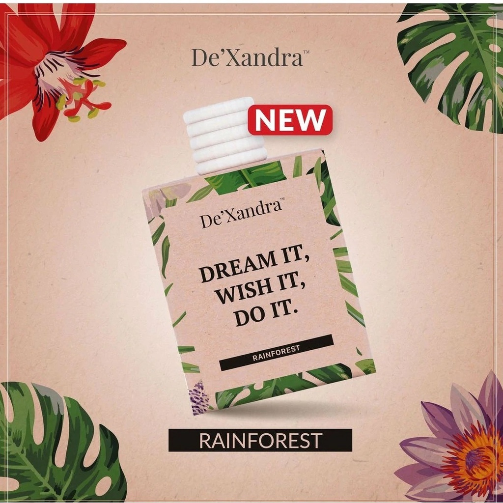 Dexandra Air Freshener Car Perfume De'Xandra Fragrance 10ml Shopee