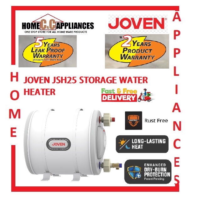 JOVEN JSH 25/JSH 35 STORAGE WATER HEATER Shopee Singapore