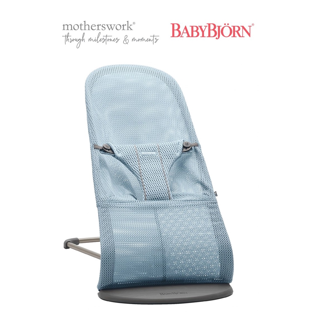 Baby Bjorn Bouncer Bliss Mesh Dark Grey Frame/Light Grey Frame