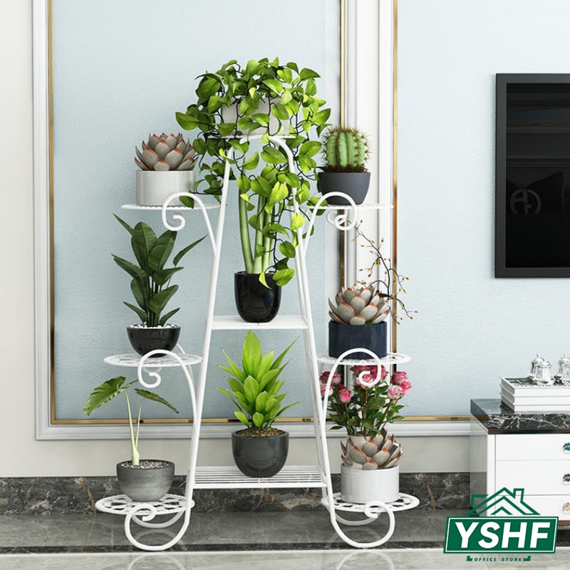 YSHF Shelf Flower Rack Plant Rack Flower Stand Living Room Decoration