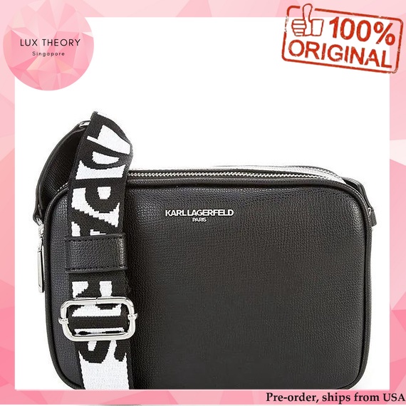Preorder Karl Lagerfeld Paris Maybelle Camera Crossbody Bag (multiple colours) Shopee Singapore