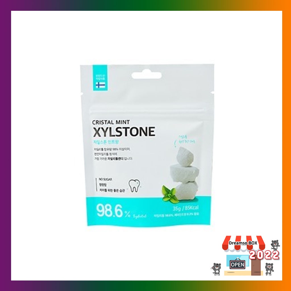 Xylitol Stone Mint 35g/ Korean Candy/ 100 Sugar Free Shopee Singapore