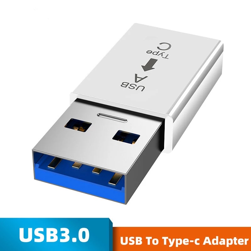 TypeC Jack To USB Plug 3.0A Converter Adapter / Female To Male
