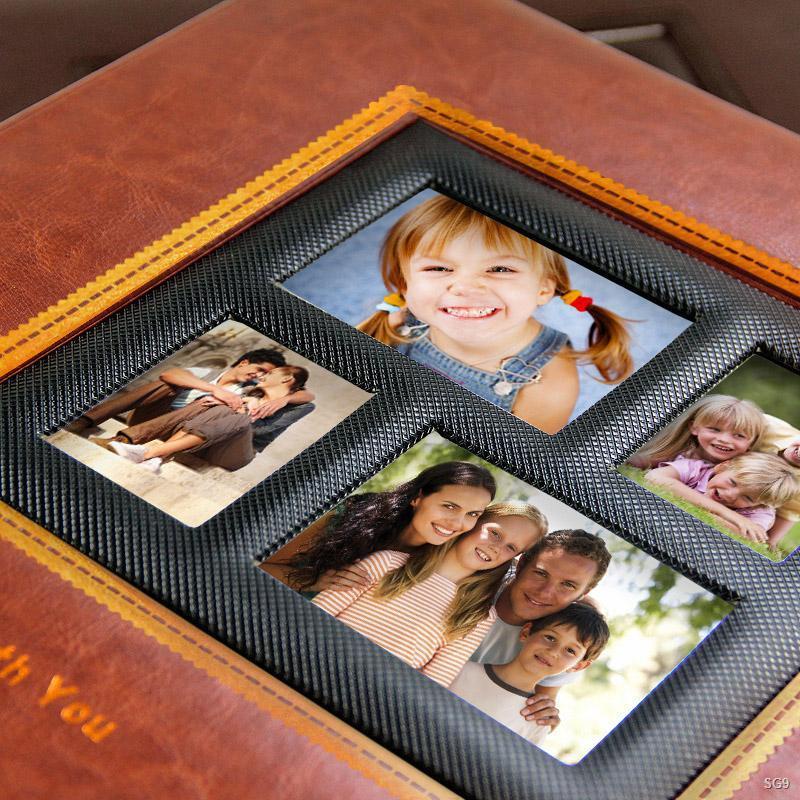 Photo album storage♂ Leather Album Album Interstitial Retro Style 6