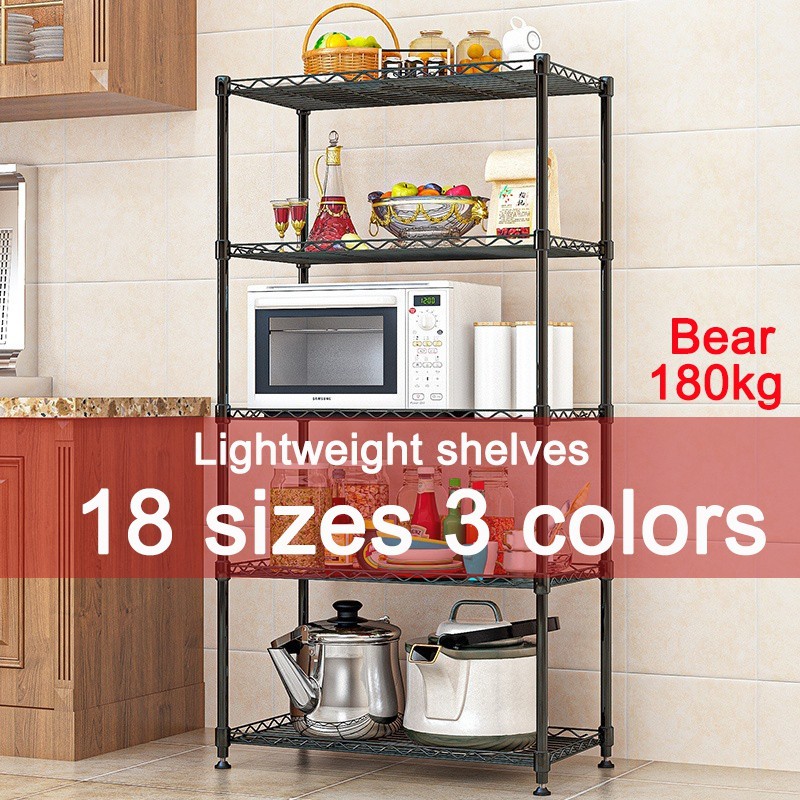 Shelves Storage AntiRust Carbon Steel Storage Rack Metal Rack Shelving 9UBW Shopee Singapore