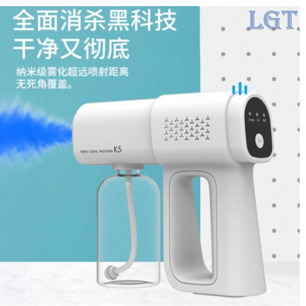 [LGT] K6 PRO NANO SPRAY MACHINE UV Nano Sanitizer Gun Shopee Singapore
