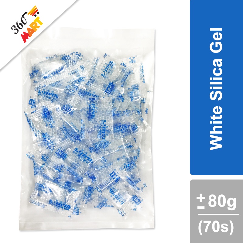 70psc White Silica Gel Absorb Moisture Food Grade Silica Desiccant