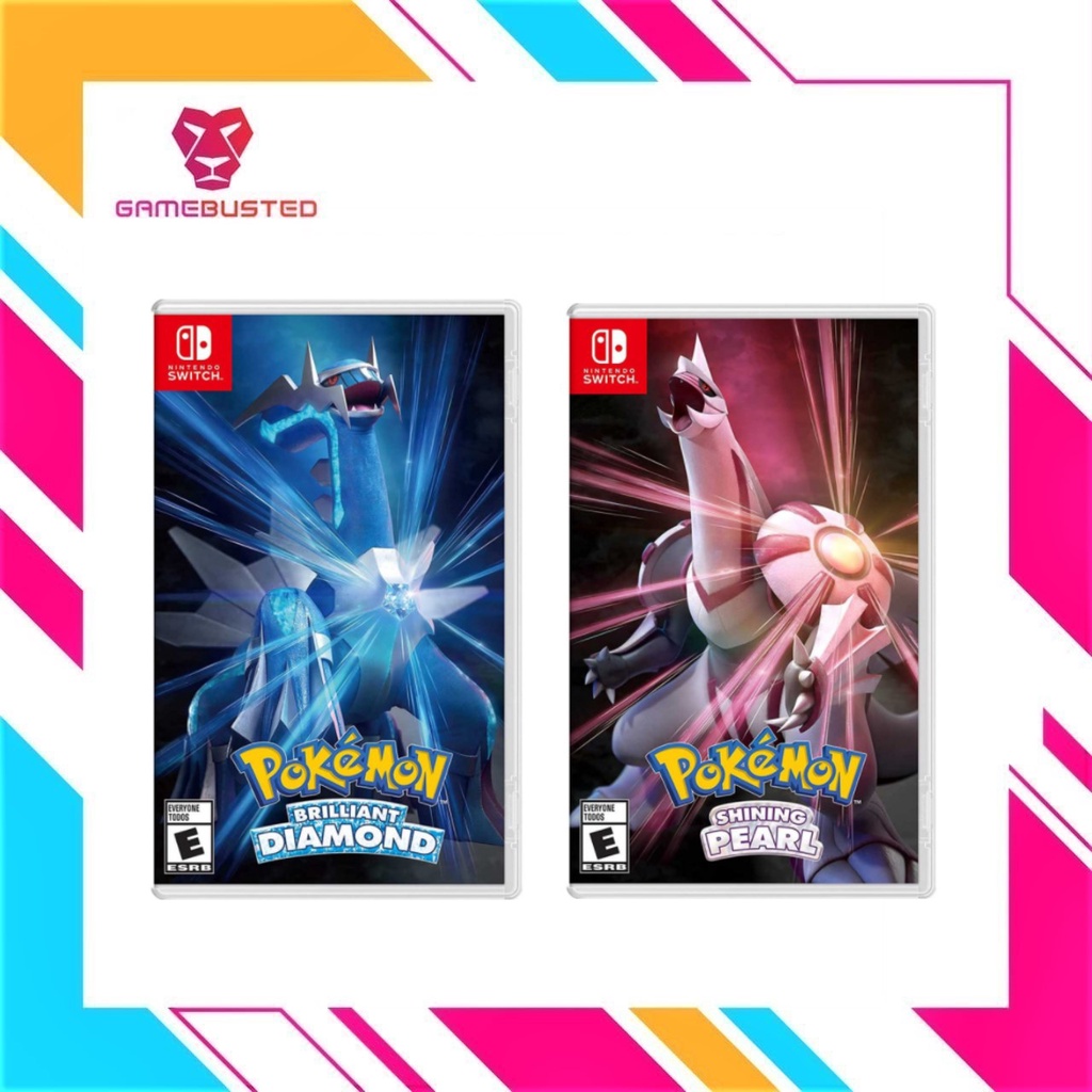 Nintendo Switch Pokemon Brilliant Diamond / Shining Pearl / Double Pack