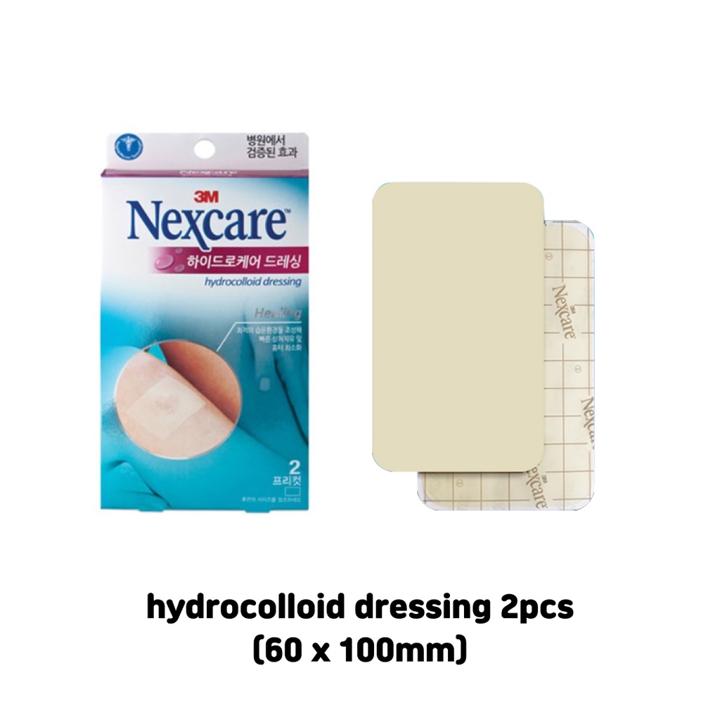 [Ready Stock] 3M nexcare band aid water proof hydrocolloid patch wound