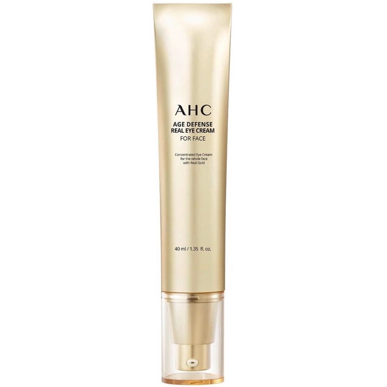 AHC Age Defense Eye Cream For Face With Real Gold 40ml Shopee Singapore