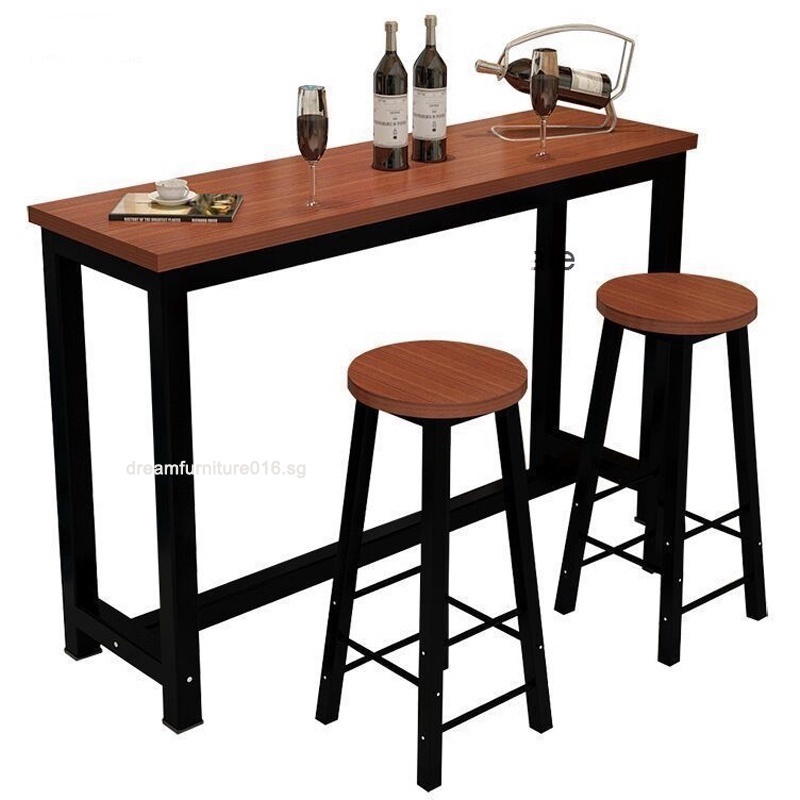 CONSIDER Bar Table Home Long High Table Rectangular Dinning Desk