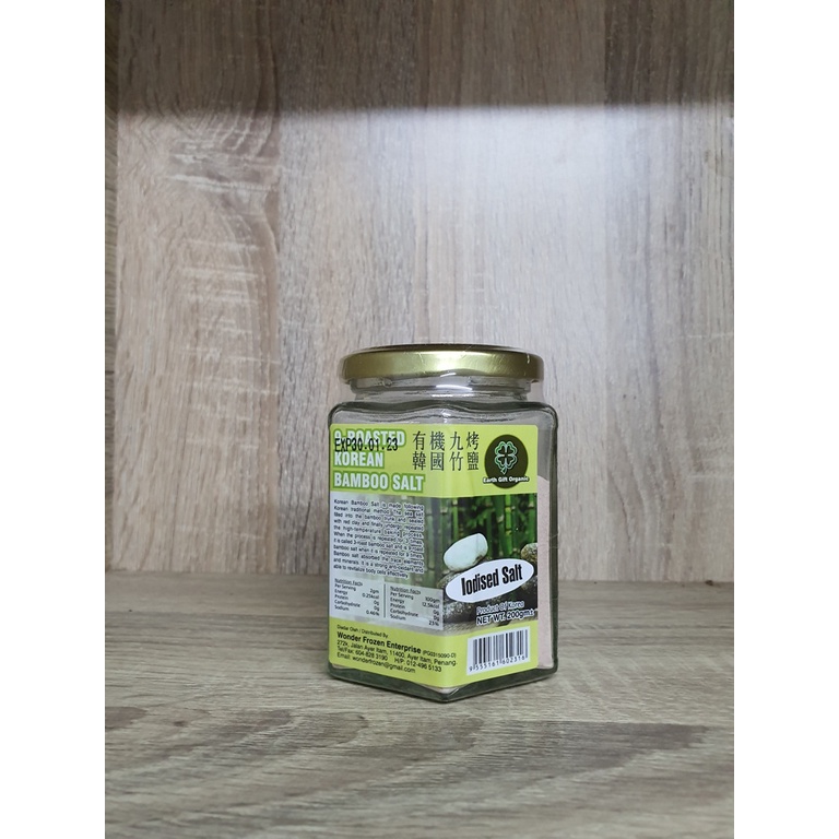 Earth 9Roasted Korean Bamboo Salt 200g Shopee Singapore