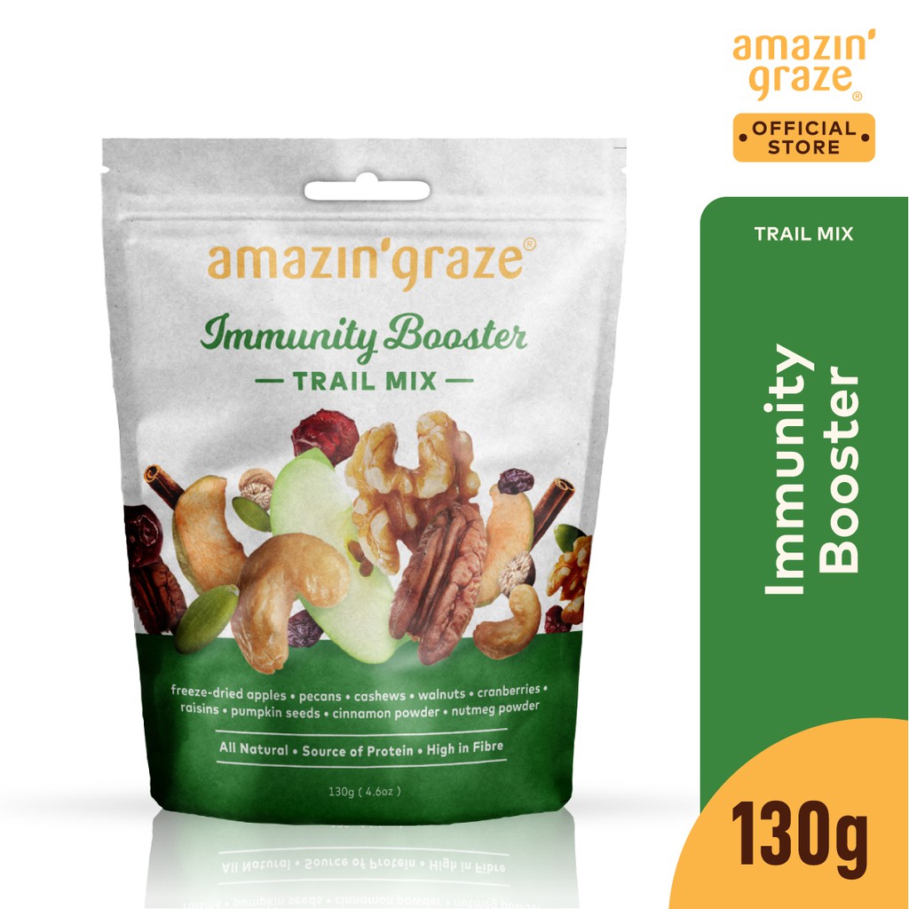 Amazin' Graze Immunity Booster Trail Mix 130G (Halal) Shopee Singapore
