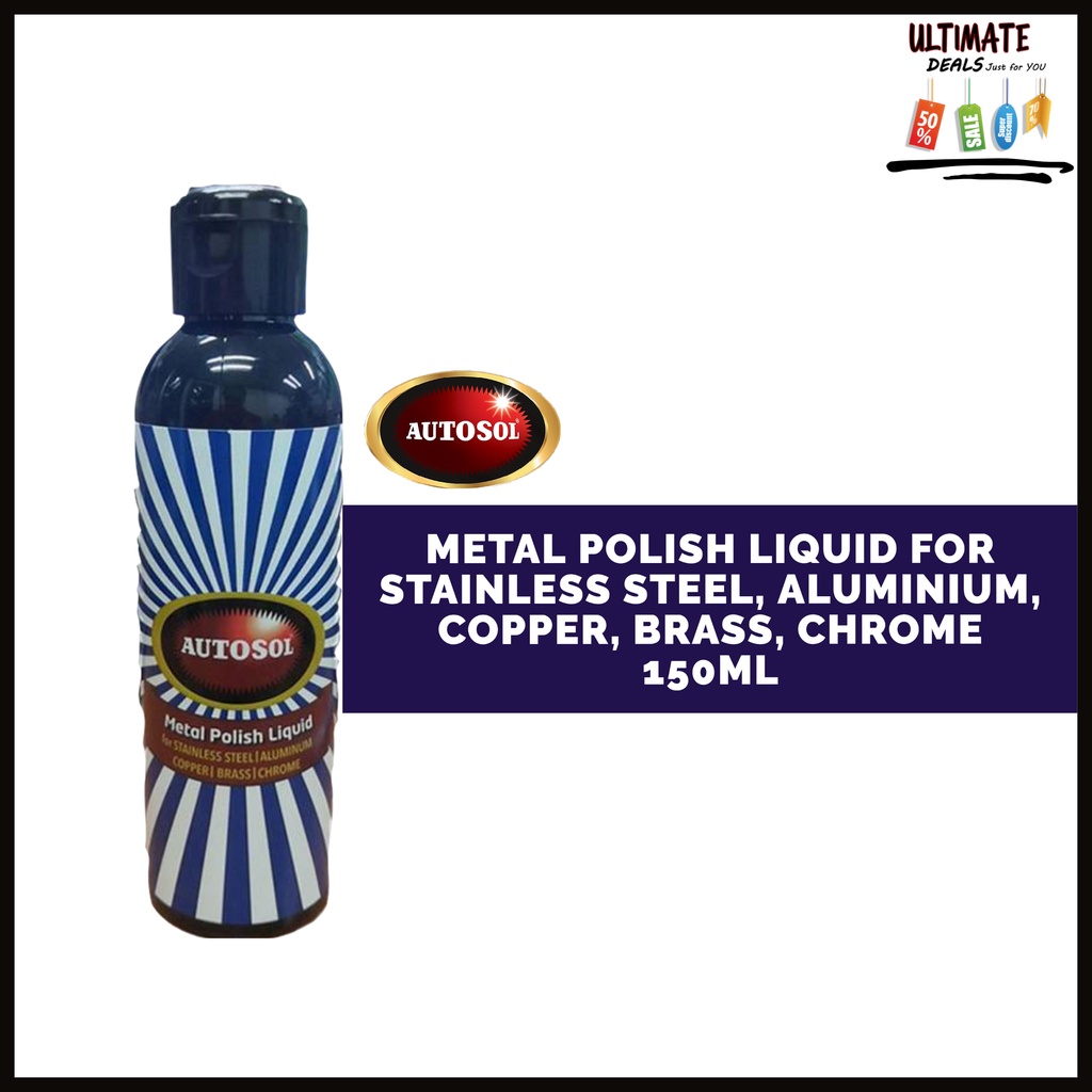 AUTOSOL Metal Polish Liquid for Stainless Steel , Aluminium, Metal