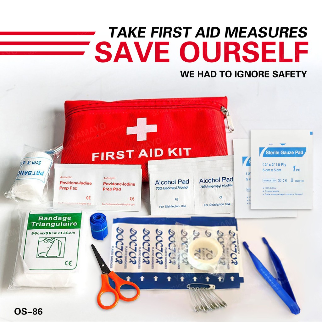 12in1/46in1 First Aid Kit Medical Bag Emergency Bag for Car Home