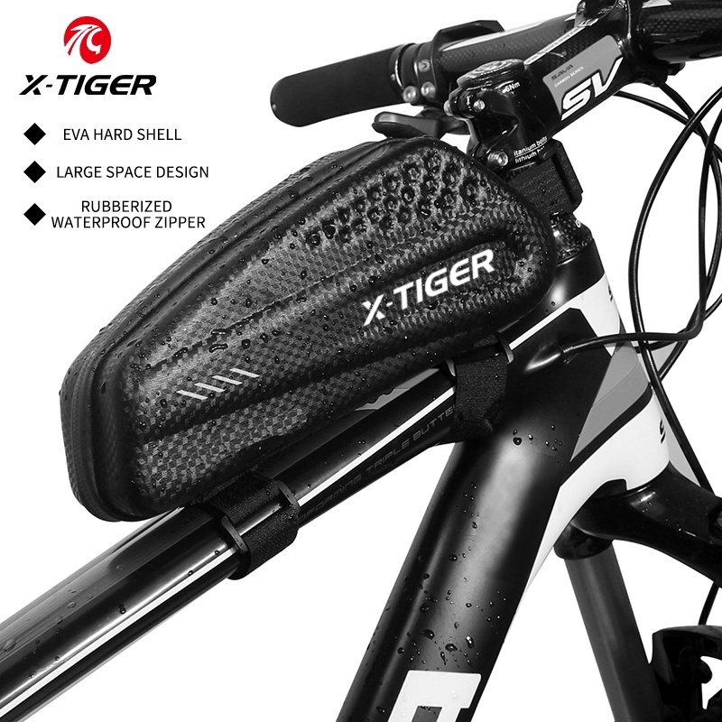 XTIGER Top Tube Bike Bag Bicycle Front Frame Bag Waterproof Bicycle