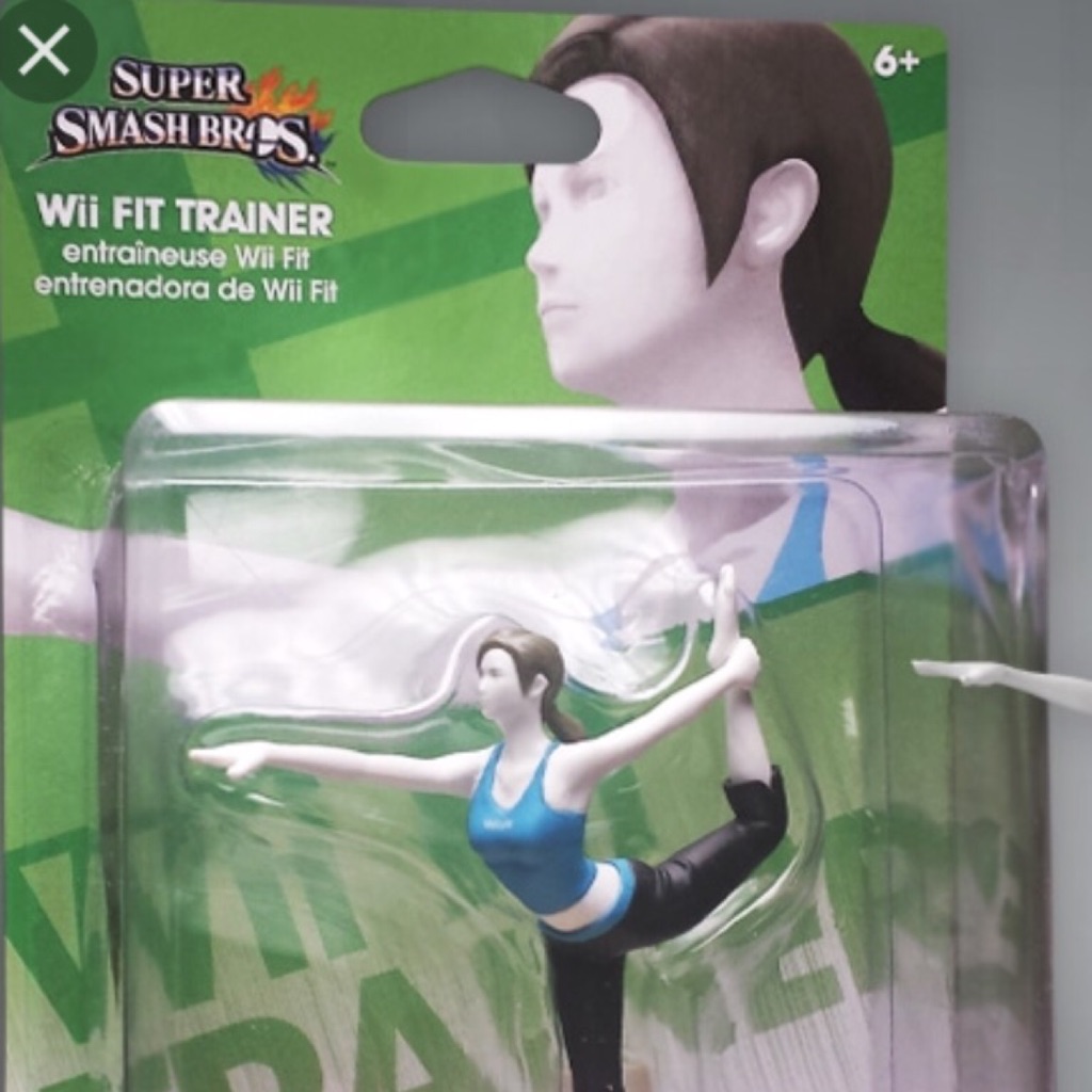 Amiibo Wii Fit Trainer Shopee Singapore