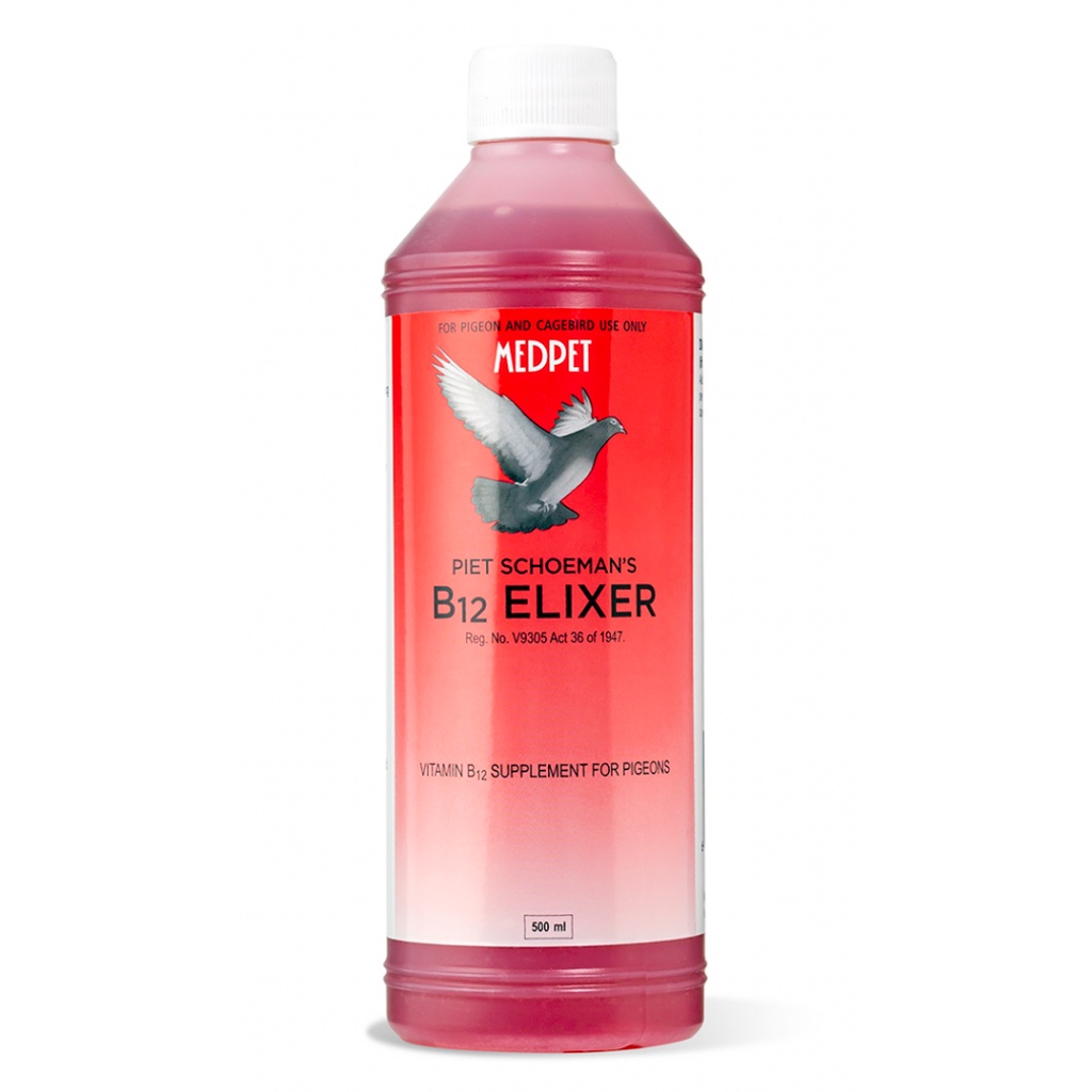 Medpet B12 Elixer For Pigeons & Birds 500ml (Vitamin B12) Shopee
