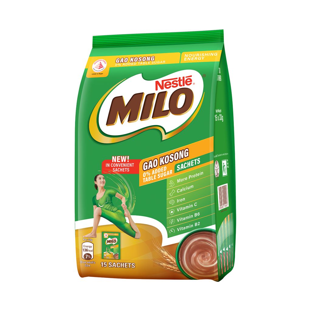 MILO Gao Kosong 15x33g Shopee Singapore