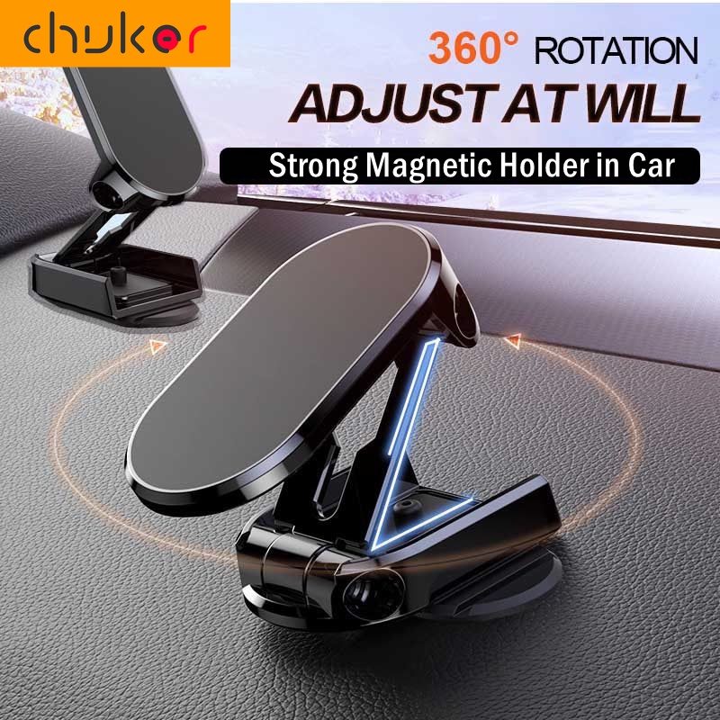 Strong Car Phone Holder Mount Rotatable Smartphone Stand