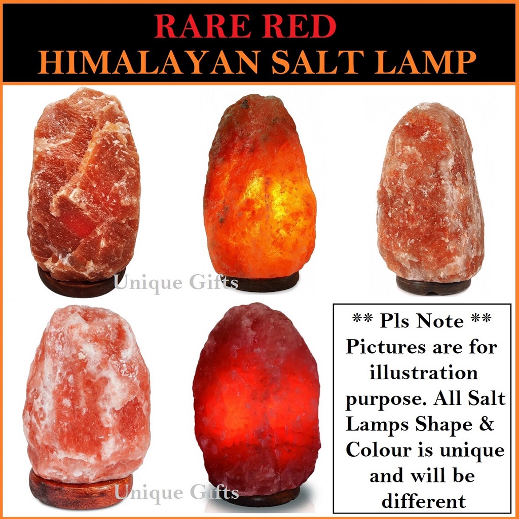 Himalayan Salt Lamp Air Purifier. Negative Ionizer. Night Light. Health