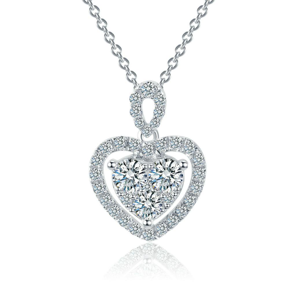 Lee Hwa Jewellery Heart's Desire Diamond Pendant Shopee Singapore