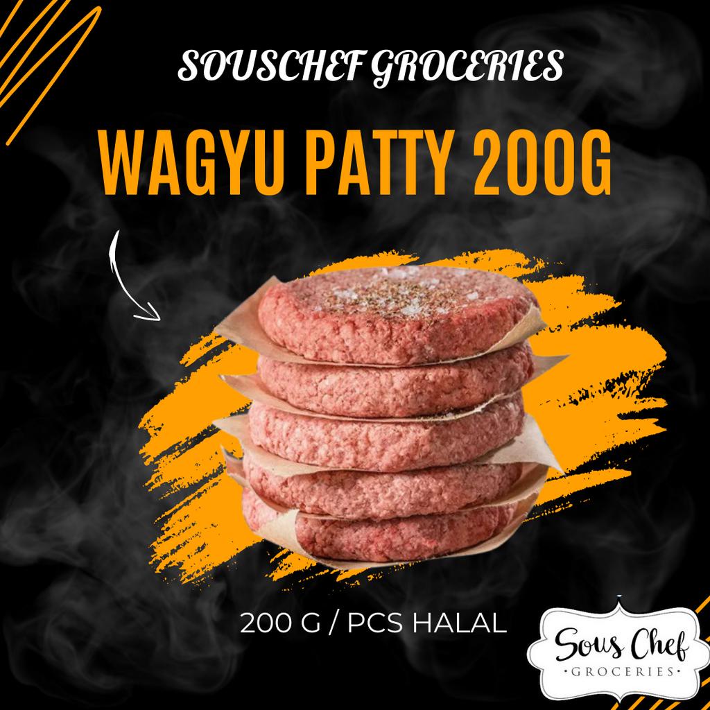 FROZEN WAGYU BEEF PATTY 200G/PCS Shopee Singapore