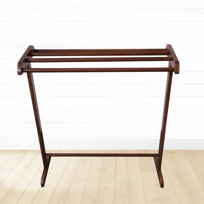 AGL Solid Wooden Towel Clothes Rack Stand LTR57190 Shopee Singapore