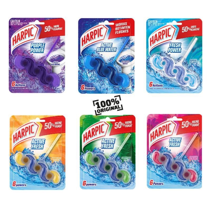 Harpic Toilet Block 35g(Assorted) Shopee Singapore